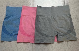 Pack 3 Mallas Cortas Deporte Mujer