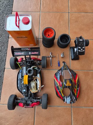 Coche radiocontrol nitro Hobao Hyper 7 tq