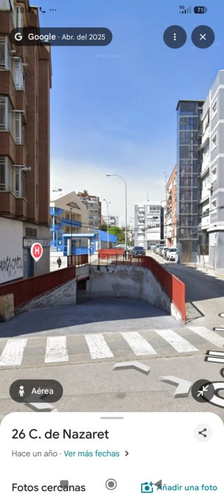 Plaza de garaje en C/ Nazaret