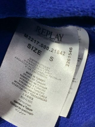 Jersey Replay Azul