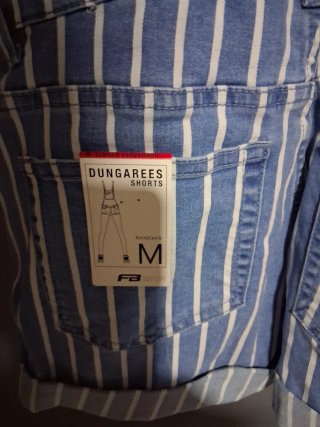Mono corto juvenil rayas Y camisa sin mangas Tela