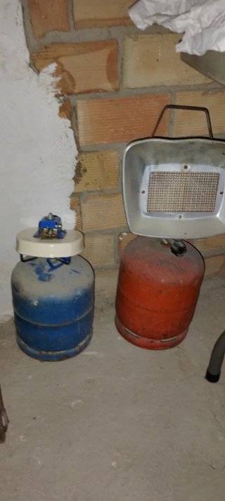 Hornillo y calefactor de gas