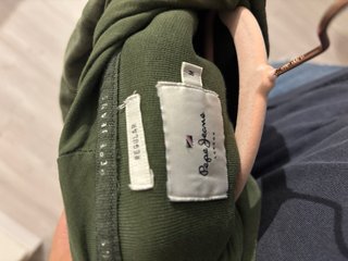 Sudadera con capucha Pepe Jeans verde