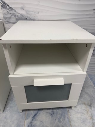 Mesilla de noche IKEA BRIMNES blanca