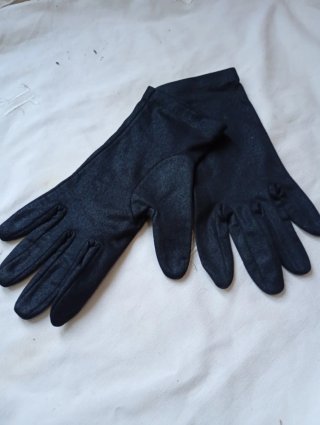 Guantes de vestir vintage negros
