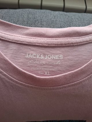 Camiseta Jack & Jones Rosa