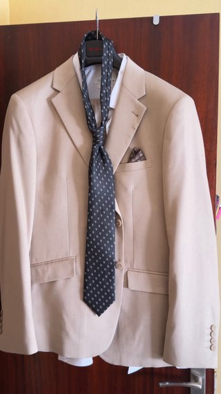 Traje de novio/invitado CAPELHI Beige -Talla 58