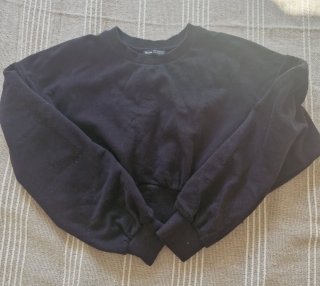 Jersey Negro Bershka