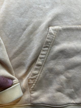Sudadera GANT con capucha amarilla