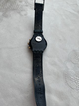Reloj Swatch AG 1990 Cronógrafo Dorado