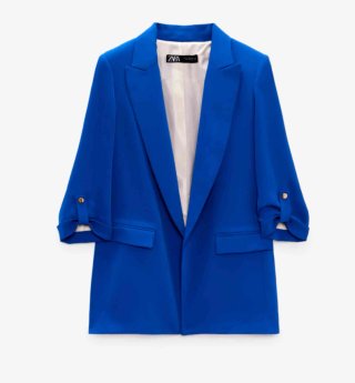 Blazer ZARA azul