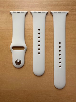 Apple Watch 41mm. White Sport Band