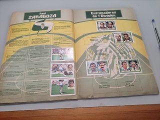 Álbum Liga 84/85 - Libro de Cromos