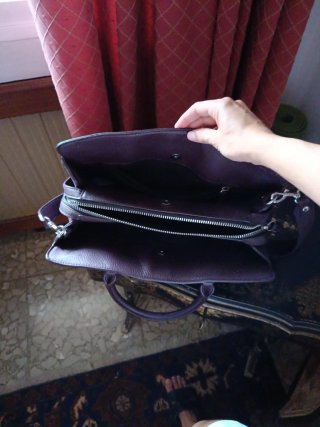 Bolso Grande Adolfo Domínguez Morado