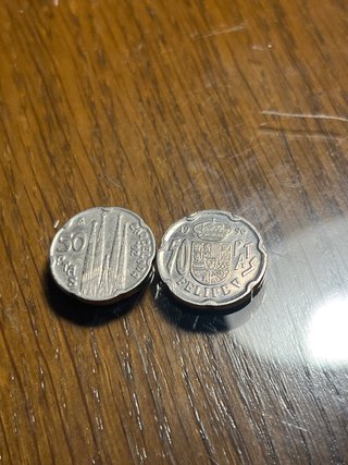 Lote de 2 Monedas de 50 Pesetas (1992 y 1996)