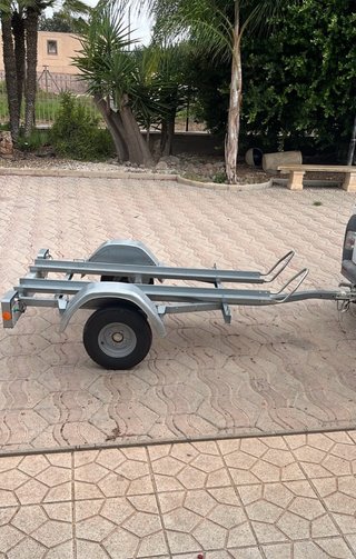 Remolque para 2 motos CON PAPELES