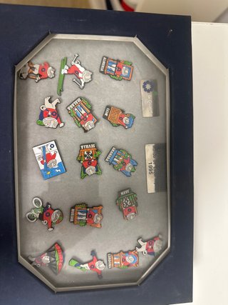 Set 14 Insignias Esquí Alpino Mundial 1995