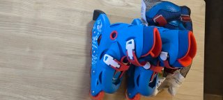 Patines en línea Oxelo azules talla 28-30