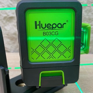 Nivel Láser Verde Huepar B03CG 3x360°