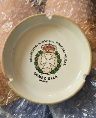 Cenicero Conmemorativo Hospital Gómez Ulla