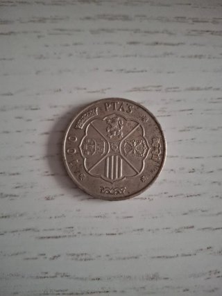 Moneda 100 Pesetas de Plata 1966