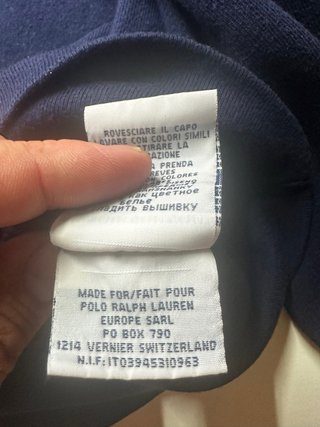 Sudadera Polo Ralph Lauren Vintage Azul XL