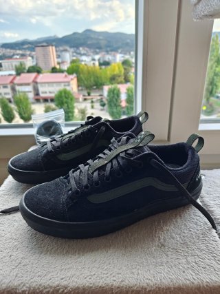 Vans Skate 41 Negro/Verde Oliva