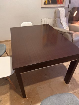 Mesa de Comedor Extensible Wengué