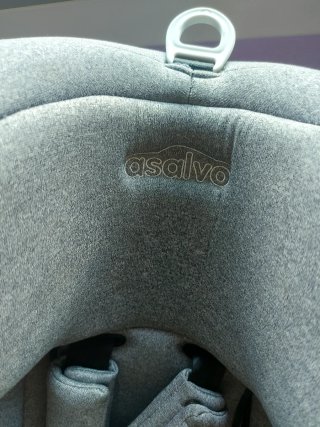 Silla de coche Asalvo gris.de 0 a 15meses !!