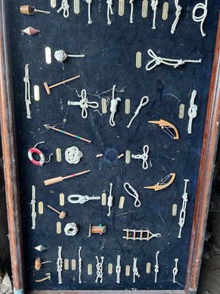 Cuadro de nudos marineros
