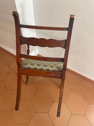 Pareja de Sillones Antiguos de Madera