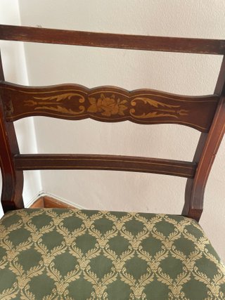 Pareja de Sillones Antiguos de Madera