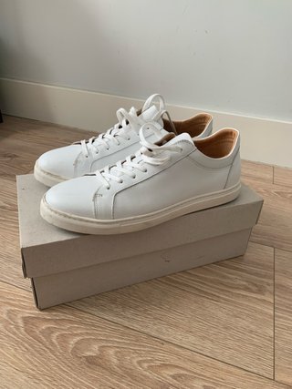 Sneakers Selected Homme Cuero Blanco (Talla 43)