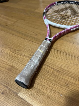 Raqueta de Tenis Tecnifibre con mango desgastado