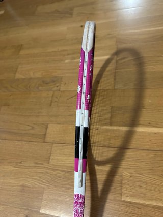 Raqueta de Tenis Tecnifibre con mango desgastado