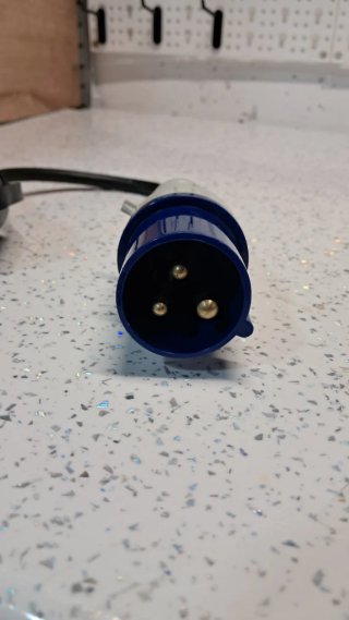 Conector luz caravana  trifasico