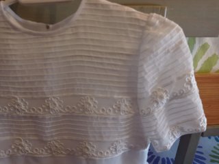 Traje de comunión para niña