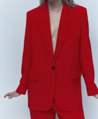 Blazer ZARA recta mujer