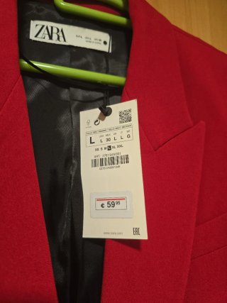 Blazer ZARA recta mujer