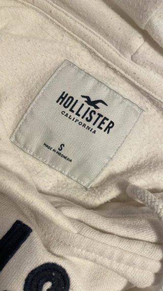 Sudadera Hollister California Blanca