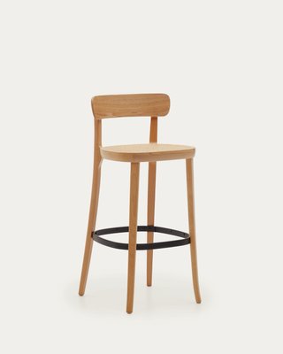 Taburete alto madera y metal (total 15)