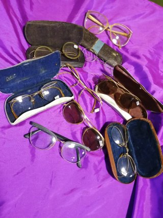 Gafas antiguas graduadas monturas. Vendo sueltas