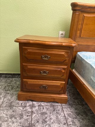 Cómoda de Madera con Espejo