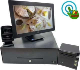 TPV completo BAR Restaurante HP RP9 táctil solo i3