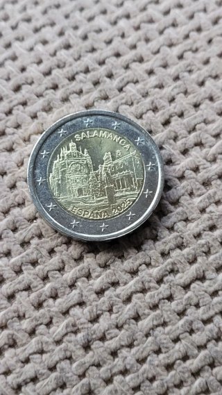 Moneda 2 Euros Conmemorativa Salamanca 2025