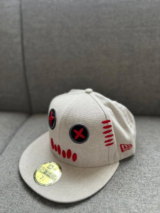Gorra New Era 59FIFTY Beige/Roja
