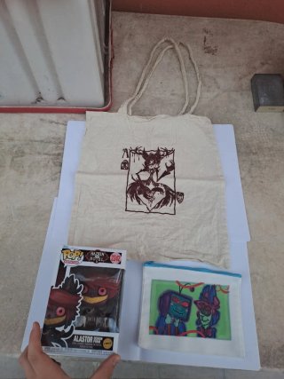 Set Hazbin Hotel: Funko Pop, Borsa e Astuccio