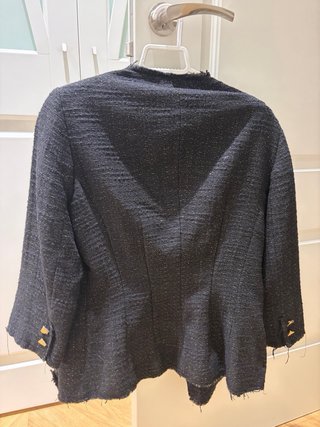 Chaqueta Stelanco Negra y Dorada Talla XL