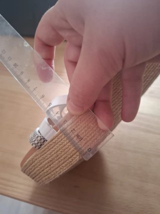 Sandalias de Tira Blanca con Plataforma