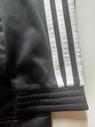 Chaqueta Adidas 3 Stripes Negra Vintage